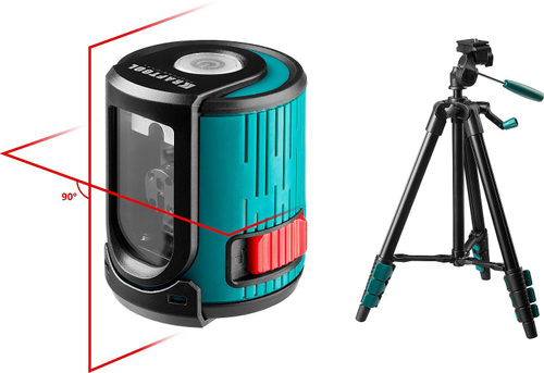 KRAFTOOL CL 20 #3 нивелир лазерный, 20м, IP54, точн. +/-0,2 мм/м, штатив
