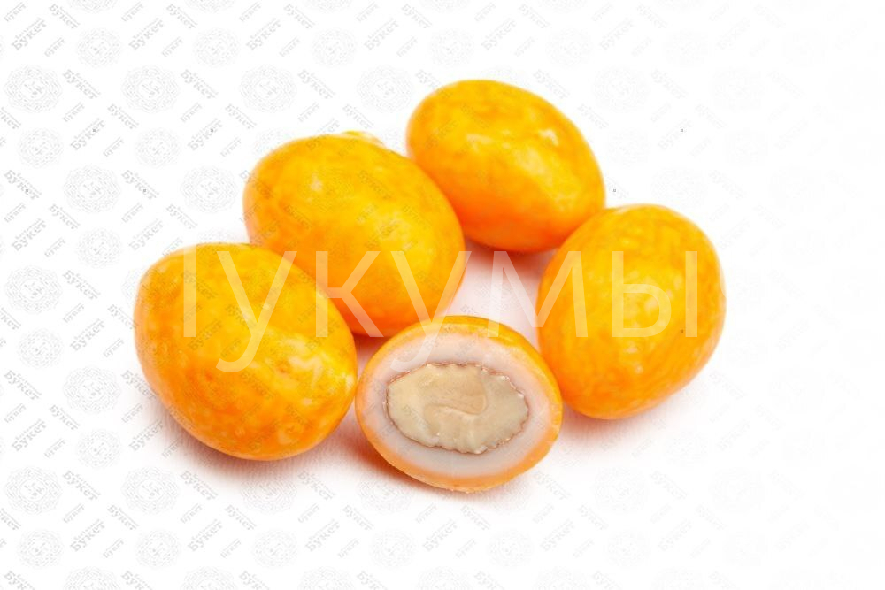 Миндаль со вкусом Манго в кондитерской глазури 100г