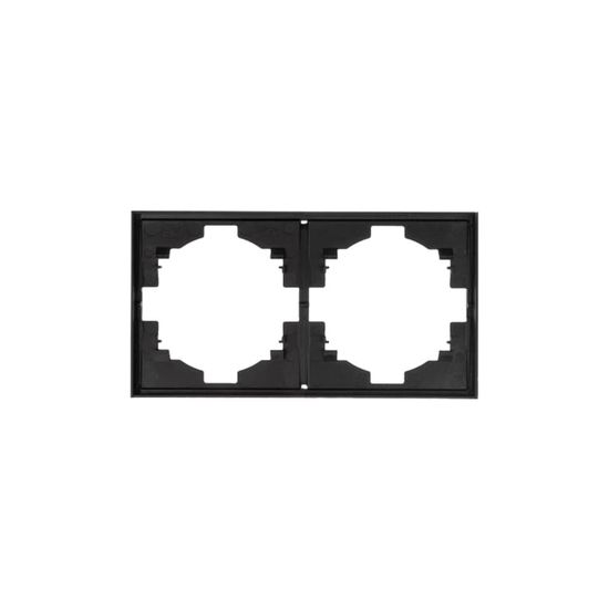 Рамка STRONG 2-постовая антрацит KRANZ