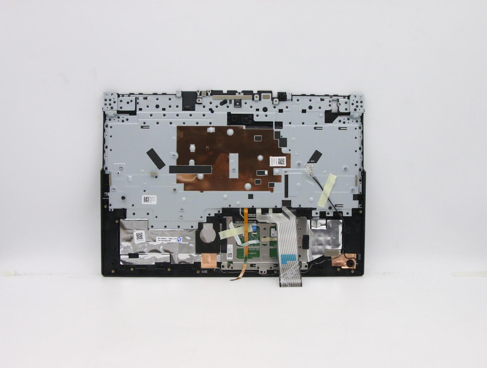 Верхняя панель с клавиатурой (топкейс) для ноутбука Lenovo Legion 5-15ARH05. раскладка - русская, с подсветкой, черная (5CB0Z27687), оригинал