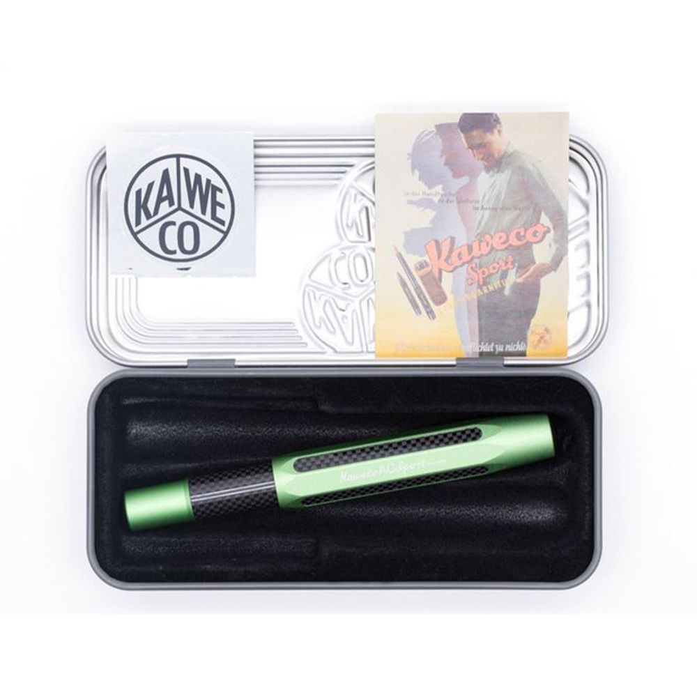 Перьевая ручка Kaweco AC Sport B 1.1мм зеленая (10001212) 5