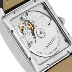 CARTIER TANK DE Automatic Mechanical Movement Men"s Watches Watch 44*34.3mm Blue Dial Stainless Steel Case