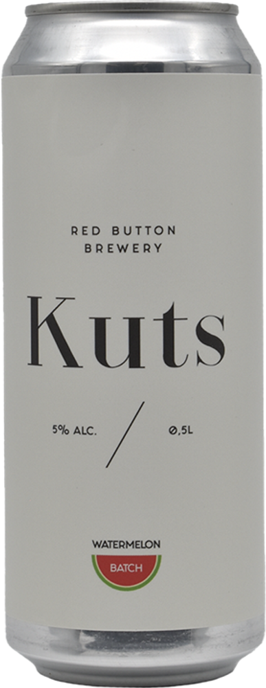 Пиво Рэд Баттон Катс Вотермэлон Батч / Red Button Kuts Watermelon Batch 0.5 - банка