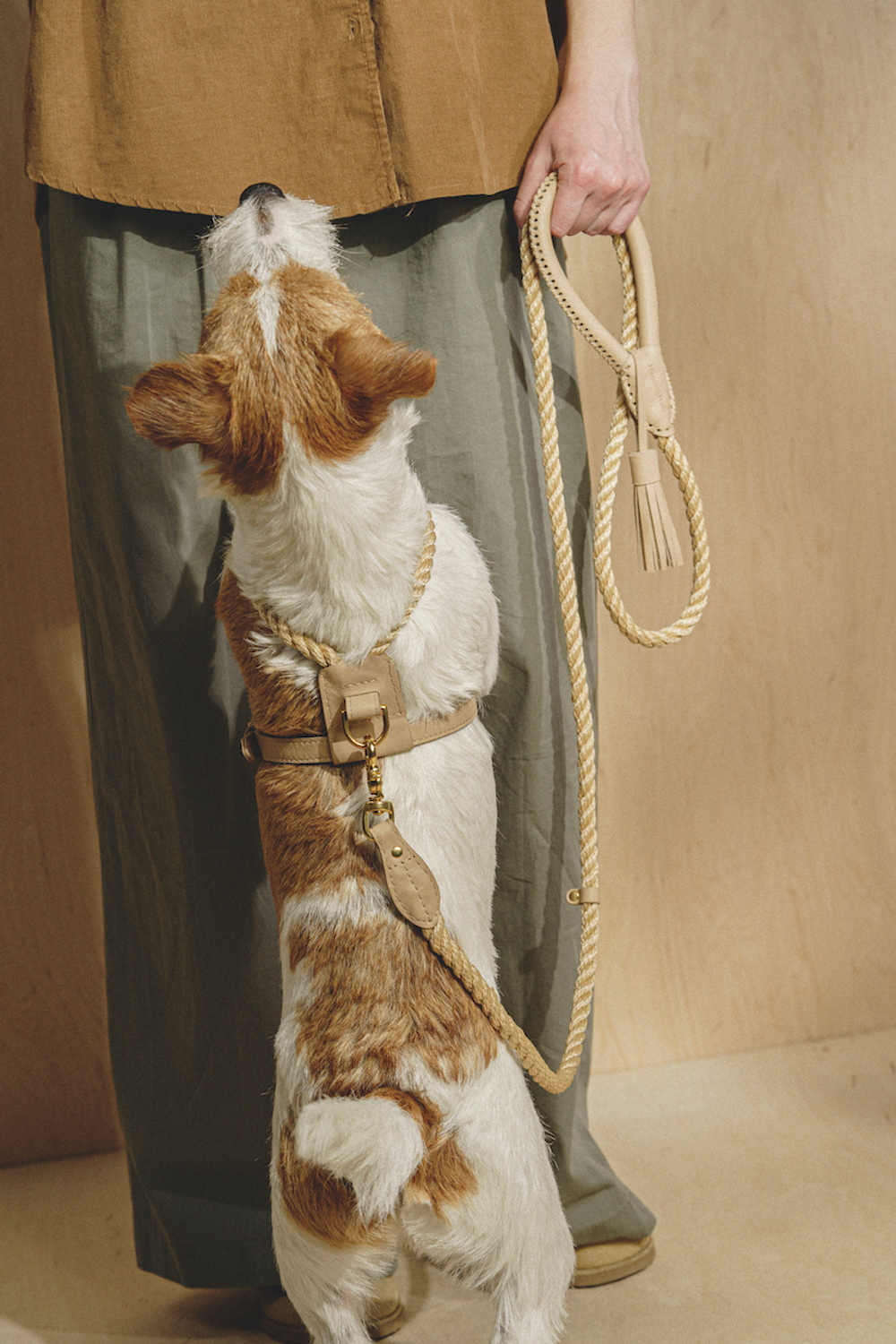 Поводок "Кантри-Пони" Бежевый