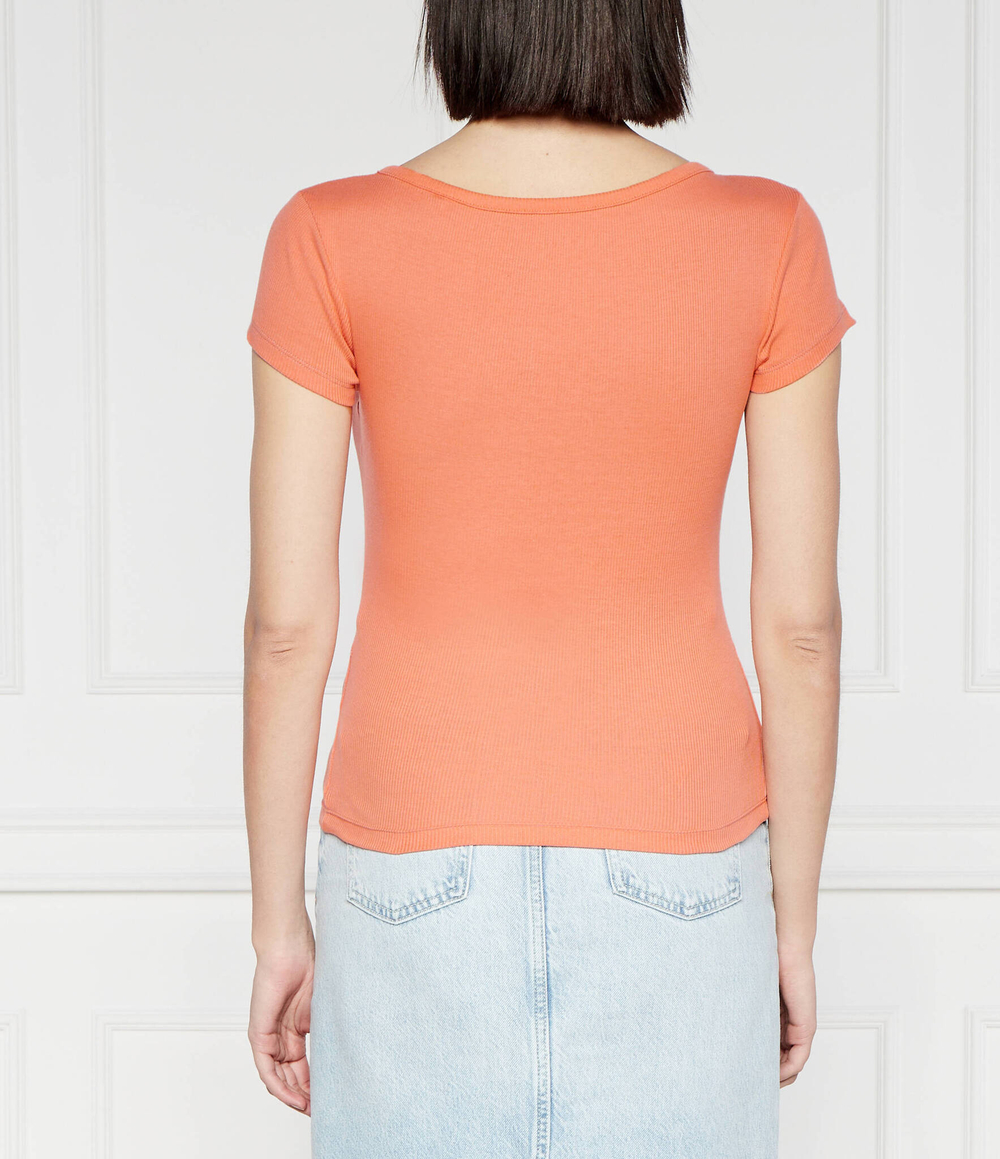 Футболка HENLEY OLYMPIA GUESS - оранжевый(W4RP47 K1814)