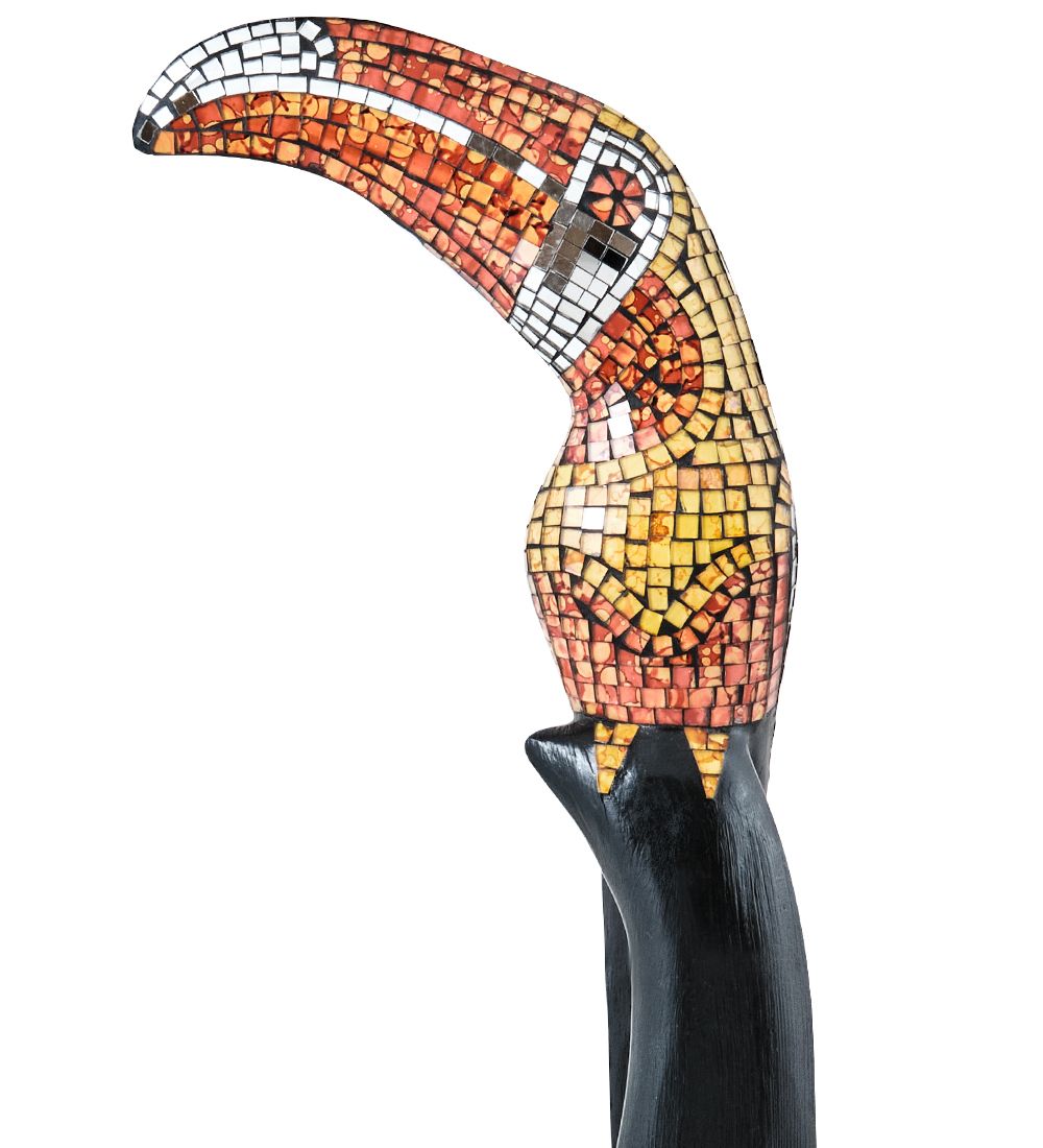 Decor and Gift 23-006-04 Статуэтка «Тукан» дерево+стекл.мозаика 60 см