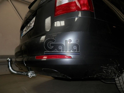 Фаркоп оцинкованный Galia S086A для Skoda Octavia II седан/универсал 2005-2013, Skoda Octavia Scout 2008-2013(паспорт и сертификат в комплекте)(без электрики)