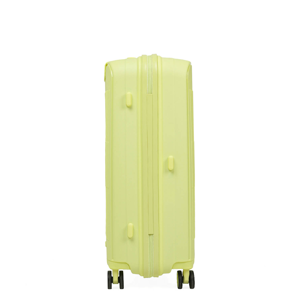 Чемодан средний (М) полипропилен "Fabretti"