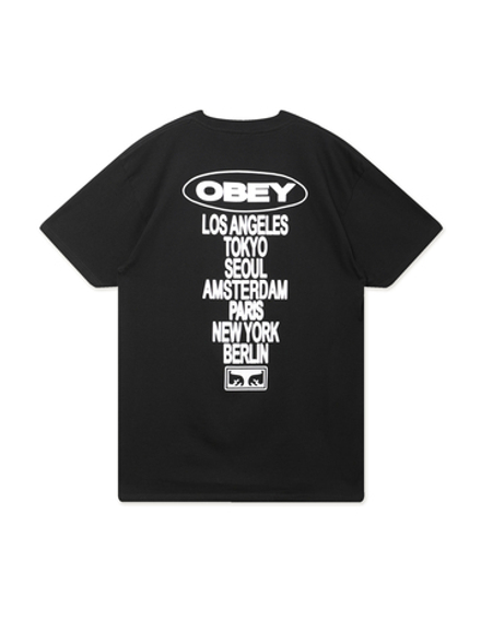 Мужская Футболка Obey Global Impact