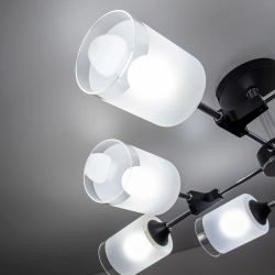 Citilux Эрик CL136185 Люстра потолочная Чёрная