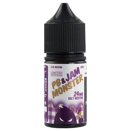 Жидкость Jam Monster (30 мл, 20 мг HARD SALT) PB & Jam Grape