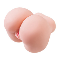 Телесный мастурбатор-полуторс 22x22x18см вагина и анус ToyFa Juicy Pussy Amanda 893043