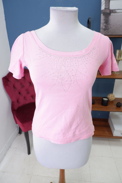 Футболка Xinlan со стразами 44-46 размер