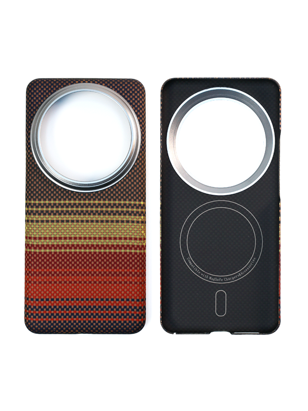 Карбоновый чехол для XiaoMi 15 Ultra с MagSafe Закат (Sunset)