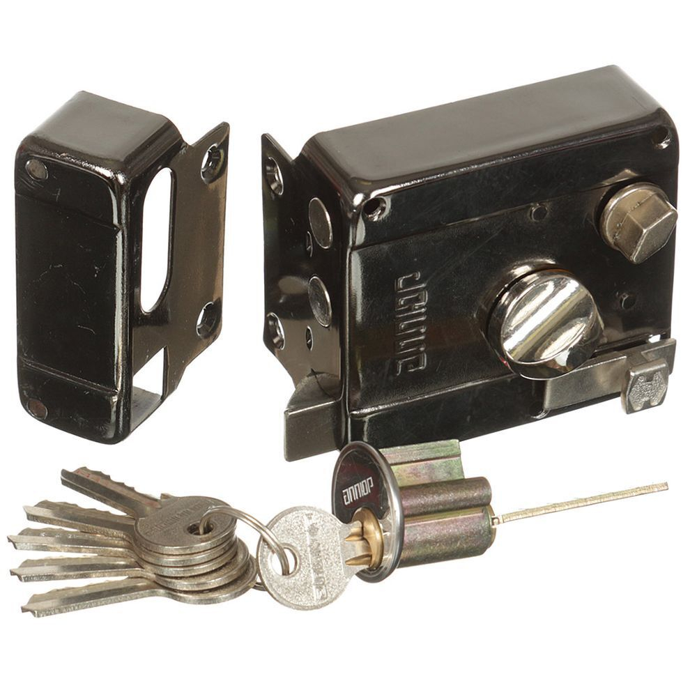 Замок накладной дверной, Аллюр, 556BN6R