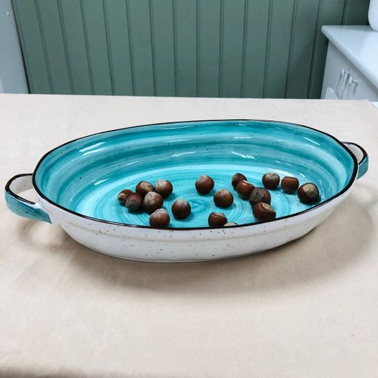 Блюдо с ручками Aqua 2,2 л, 23*30,5 см
