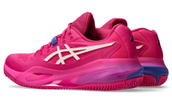 Женские Кроссовки теннисные Asics Gel-Resolution X Clay - ярко-розовый/кремовый