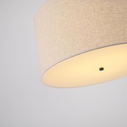 Подвесной светильник RH ROUND Linen Shade Pendant