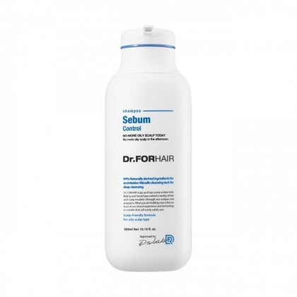 Шампунь от жирности кожи головы Dr.FOR HAIR Sebum Control Shampoo 300 мл