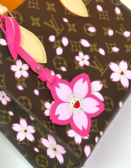 Сумка Louis Vuitton Onthego PM коричневый/бежевый