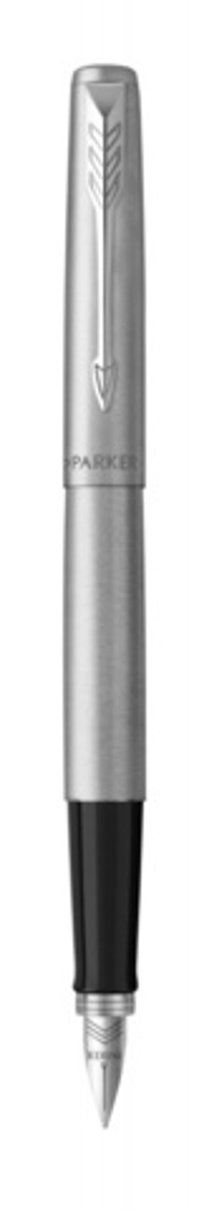 Перьевая ручка Parker Jotter Core F61 Stainless Steel CT, перо:M, цвет чернил:blue, блистер.