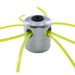 Катушка триммерная алюминиевая универсальная для лески 2,0-5,0мм, блистер, М8х1,25, левая, 51-8-308