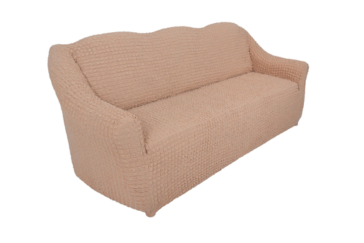 Чехол Модерн на 3-х местный диван, цвет Какао