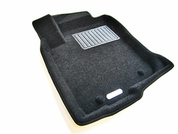Коврики салона для TOYOTA Rav 4 (2013-) Euromat 3D Business черные. Арт. EMC3D-005125