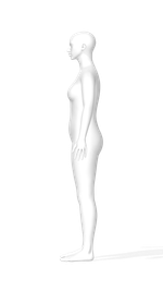 3D аватар манекена Моника