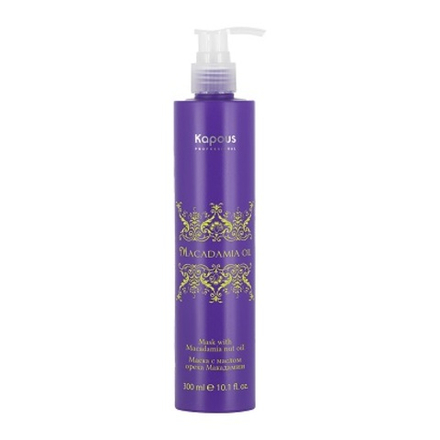 Kapous Professional Macadamia Oil Маска для волос, с маслом ореха макадамии, 300 мл