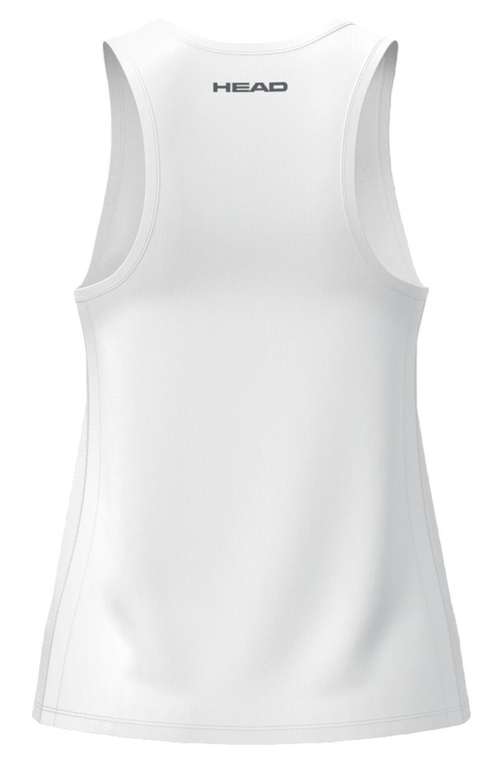 Женский топ теннисный Head Club 25 Tech Tank - белый