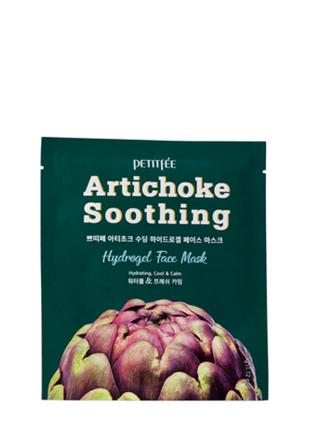 Petitfee Artichoke Soothing Hydrogel Face Mask Освежающая гидрогелевая маска для лица с экстрактом артишока