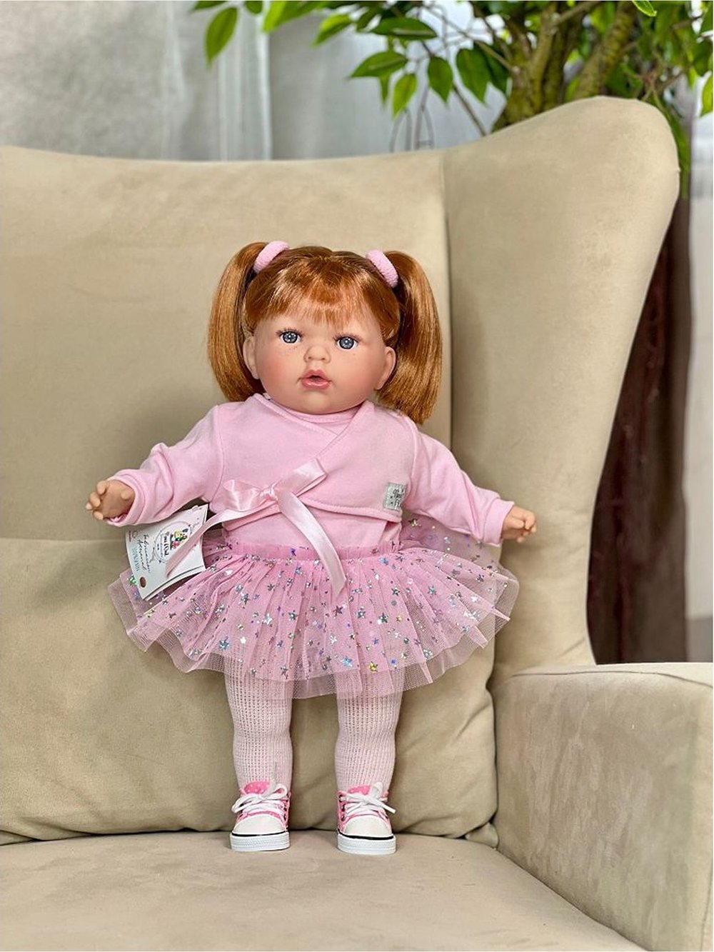 Кукла Nines 45см TITA мягконабивная, в пакете (N4280K)