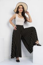 Брюки Камелия (черные/полоска) Б12964-13М LT Collection