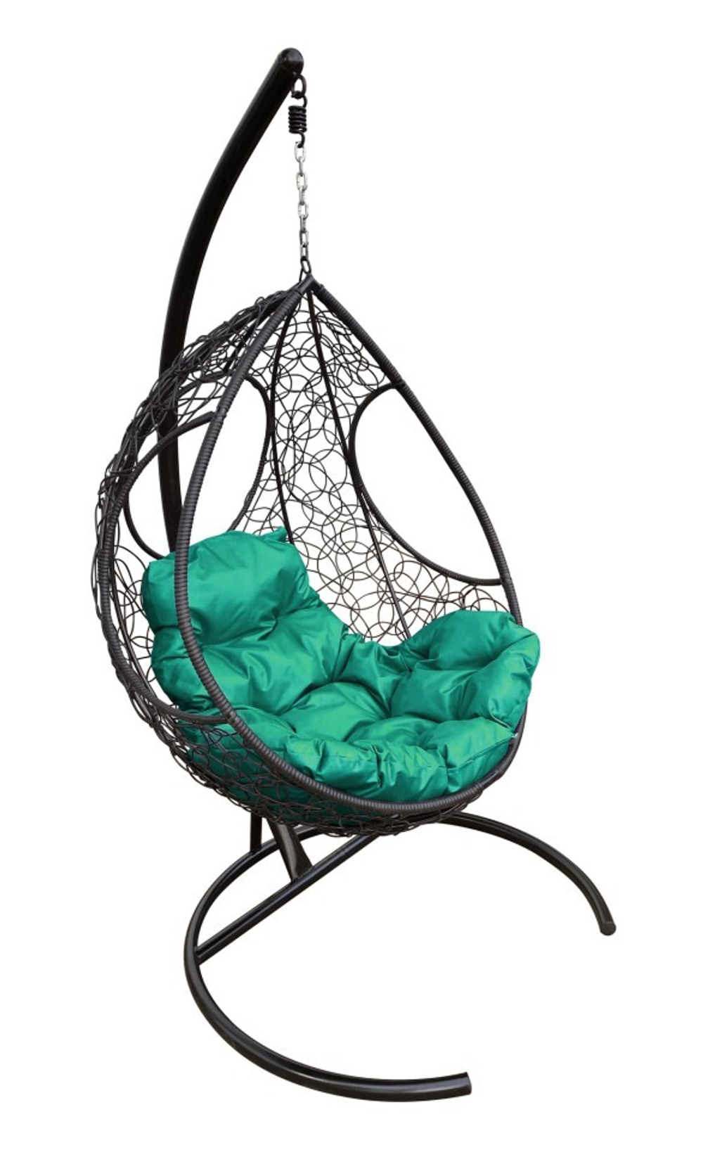 Кресло подвесное Ferrol black/green