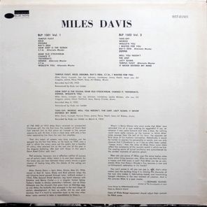 Miles Davis / Volume 1 (LP)