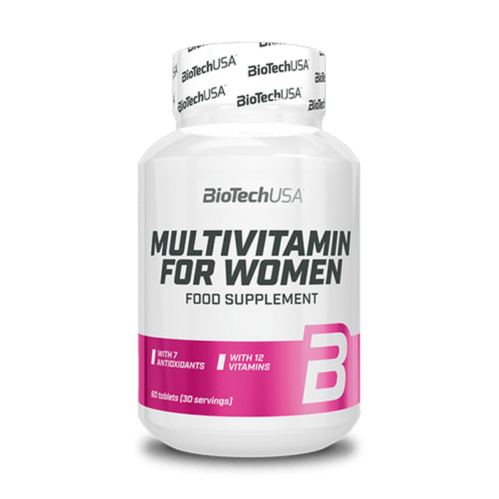 Мультивитамины для женщин, Multivitamin for Women, BioTechUSA, 60 таблеток