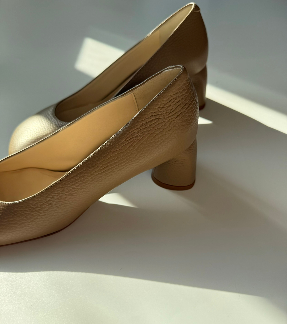 Туфли на устойчивом каблуке Kitten heel