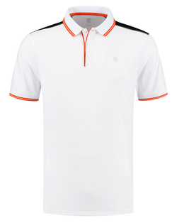 Мужское теннисное поло K-Swiss Tac Hypercourt Polo 4 - white