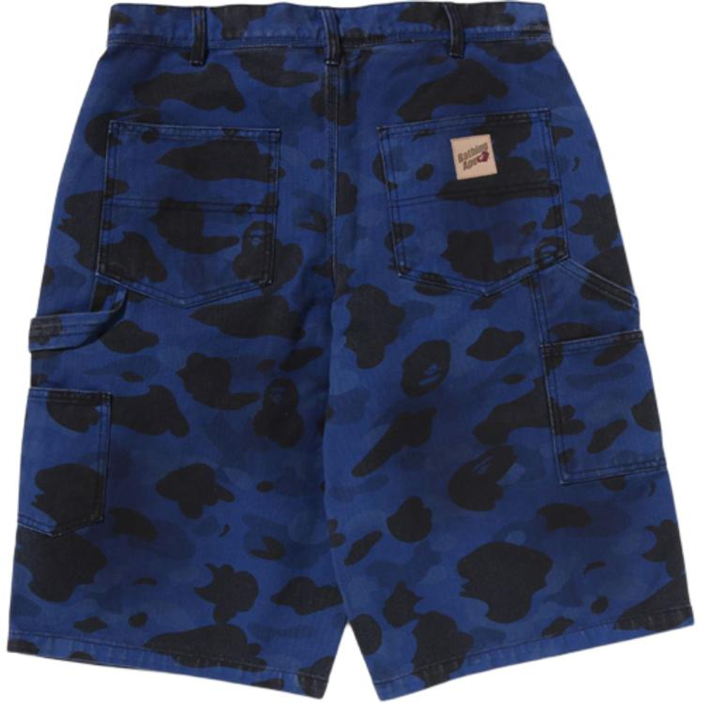 A Bathing Ape Bathing Ape Ss26 Cargo Шорты Camouflage Cotton Knee Length Брюки