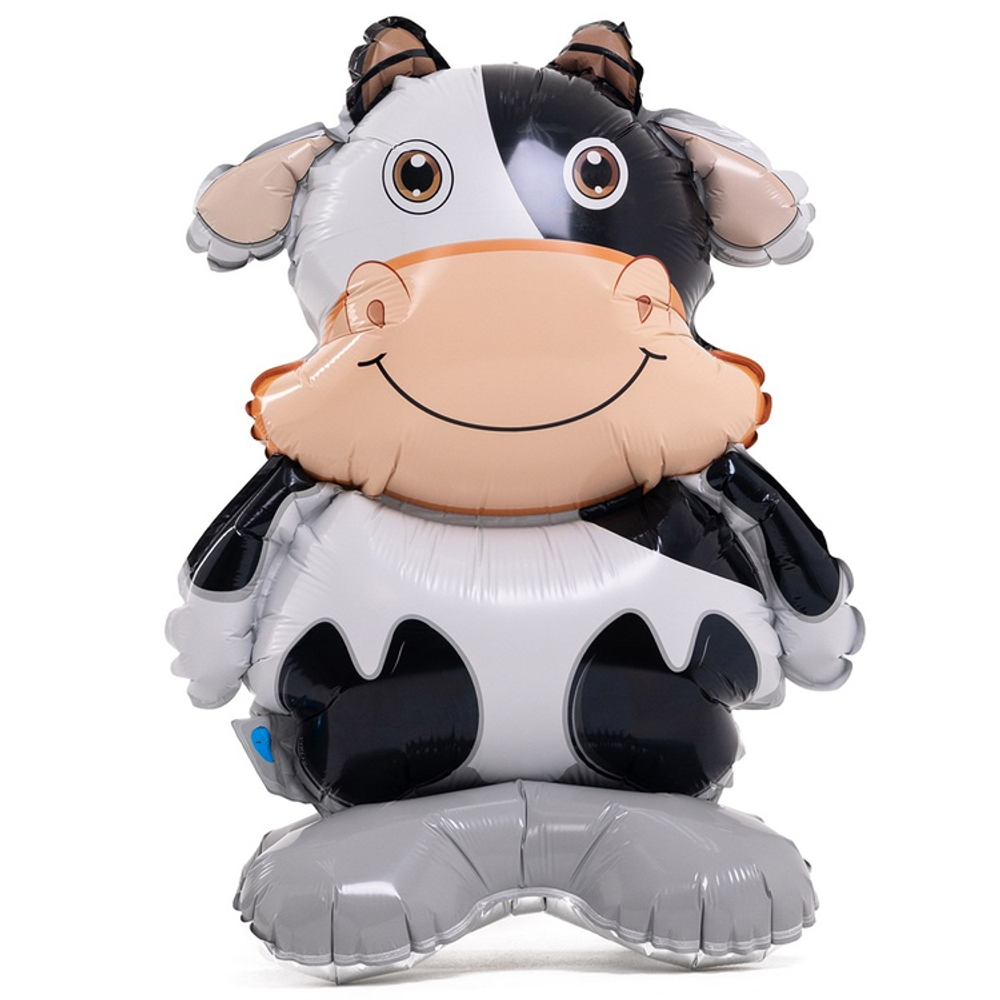 Шар Фольгированный Корова (Белый)