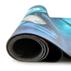 Коврик для йоги Ganesha Gold Limited Edition Ramayoga из замши и каучука