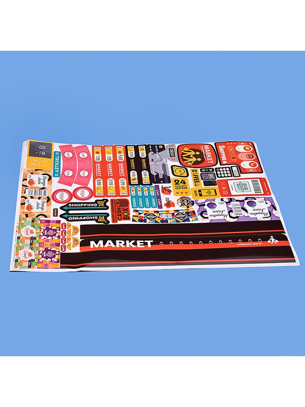 Игровой набор супермаркет 65 предметов (668-128)