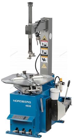 NORDBERG (4638B 380) Станок шиномонтажный полуавтомат, односкоростной, 380 В, синий