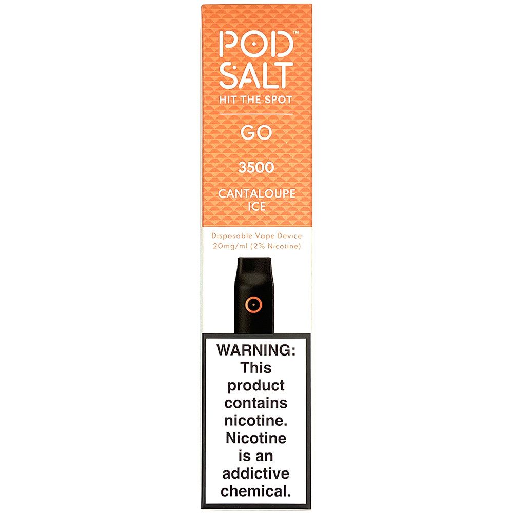 Pod Salt GO 3500 - Cantaloupe Ice (2% nic)