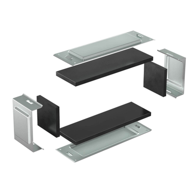 Комплект для обеспечения степени защиты IP44 в местах соединения секций лотков 400х100,цинк-ламель