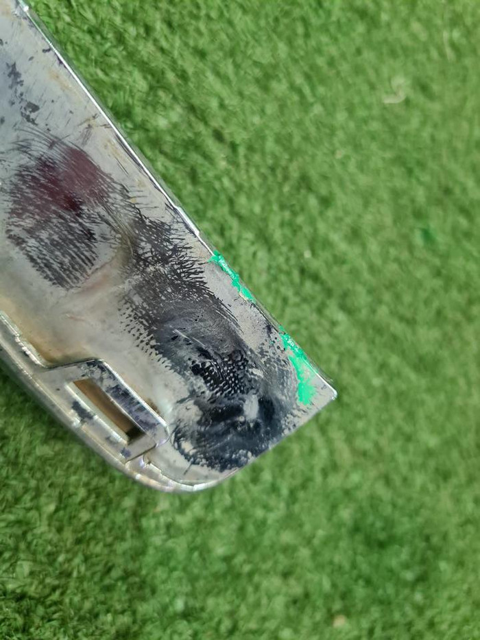 Молдинг переднего бампера Mercedes A W177 (18-22)