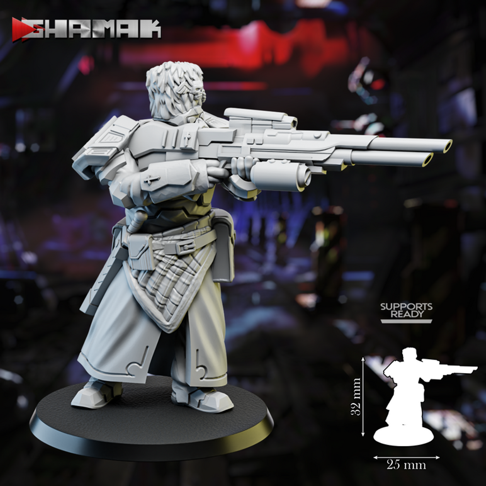 Astra Militarum Vostroyan Firstborn Востроянский гвардеец №3 миниатюра для dnd, днд, pathfinder, фентези, Настольная игра, НРИ, Варгейм, РПГ