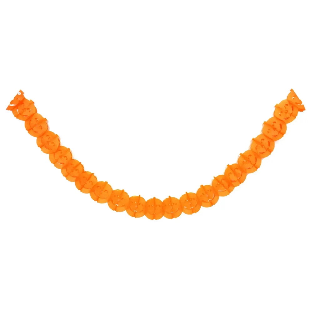 Растяжка бумажная «Helloween - Ужасающие тыквы» 3 м