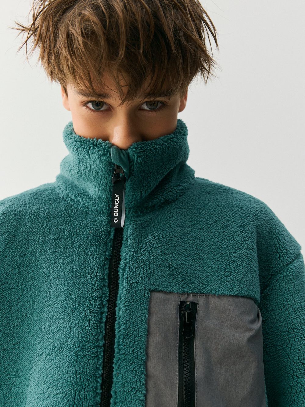 Толстовка меховая "Аквамарин" 7+